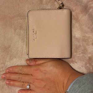 Kate Spade light pink small wallet